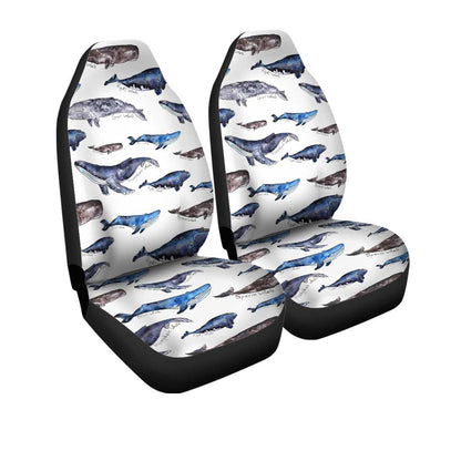 Whales Car Seat Covers Custom Pattern Car Accessories