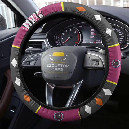 Whis Dragon Ball Anime Steering Wheel Cover Custom Anime Car Accessories