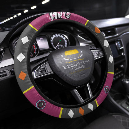 Whis Dragon Ball Anime Steering Wheel Cover Custom Anime Car Accessories