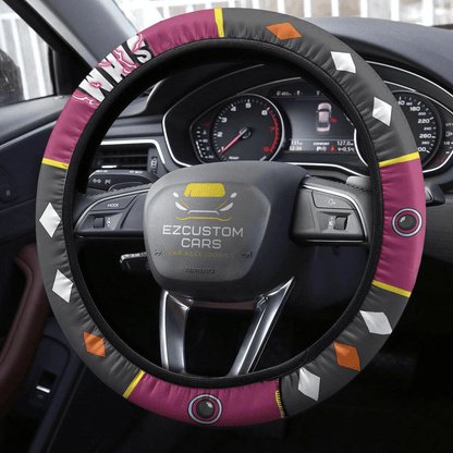 Whis Dragon Ball Anime Steering Wheel Cover Custom Anime Car Accessories