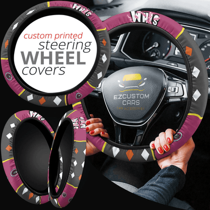 Whis Dragon Ball Anime Steering Wheel Cover Custom Anime Car Accessories