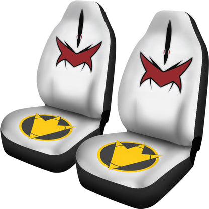 White Dino Thunder Power Rangers Car Seat Covers