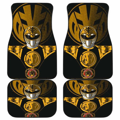 White Ranger Power Car Mats Universal Fit