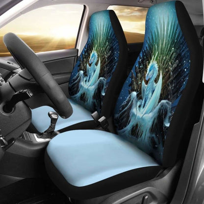 White Walker Ice Dragon Got 8 Car Seat Covers Universal Fit 051012