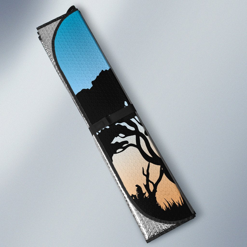 Wild nature in Africa Beauty Sky Custom Car Sunshade