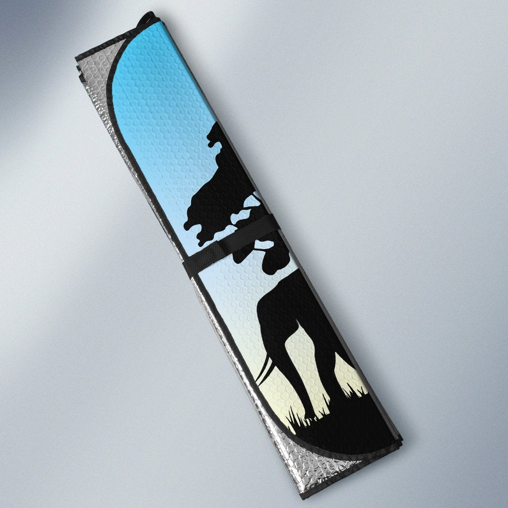 Wild nature in Africa Blue Sky Custom Car Sunshade