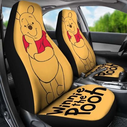 Winnie The Pooh Bear Car Seat Cover Universal Fit 051012