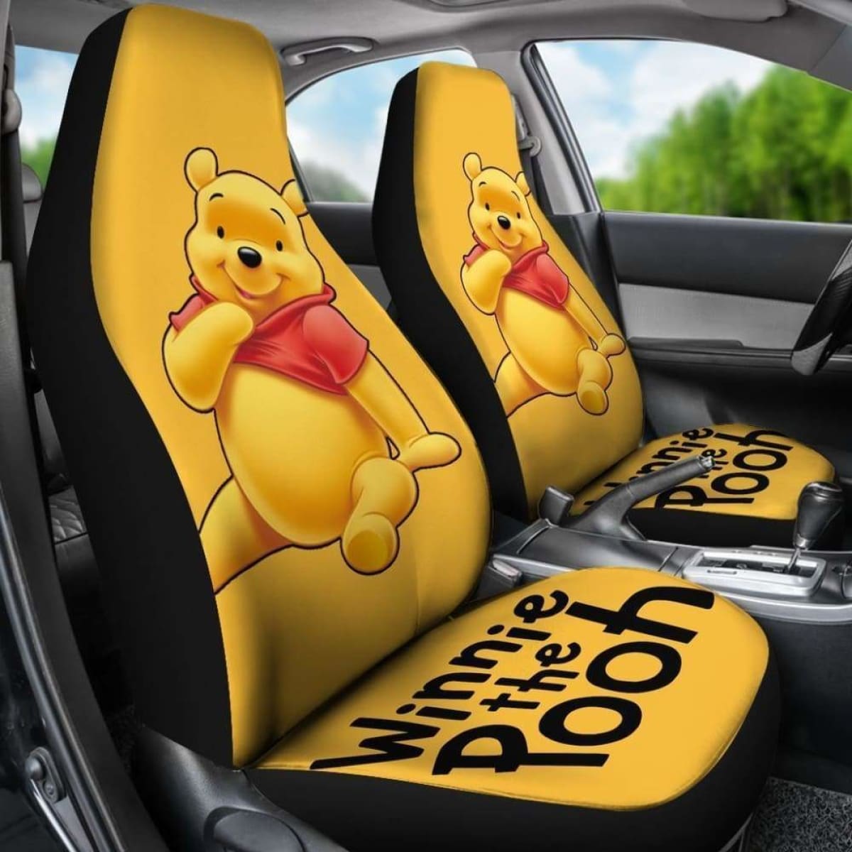 Winnie The Pooh Car Seat Cover Universal Fit 051012