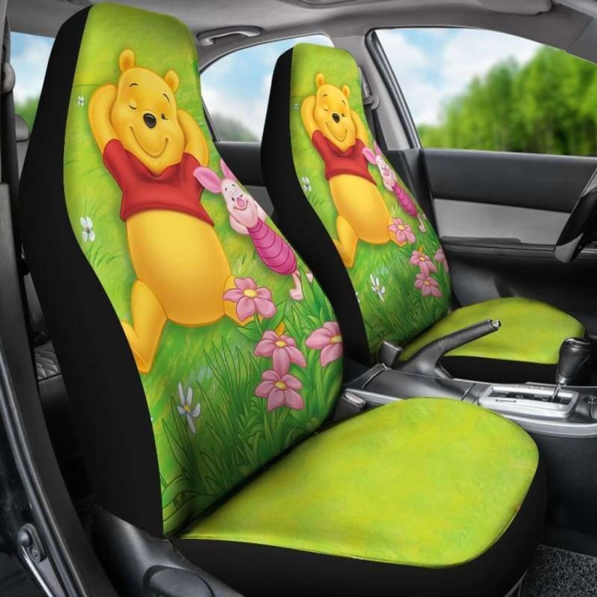 Winnie The Pooh Car Seat Covers Universal Fit 051312