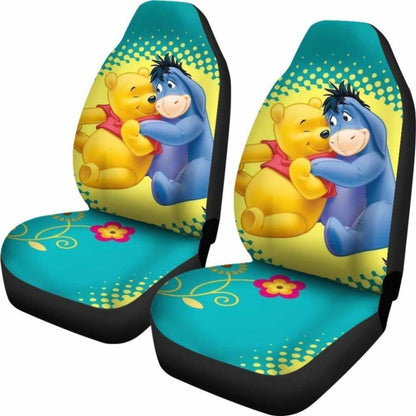 Winnie The Pooh Hug Car Seat Cover Universal Fit 051012