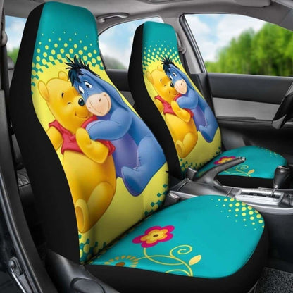 Winnie The Pooh Hug Car Seat Cover Universal Fit 051012