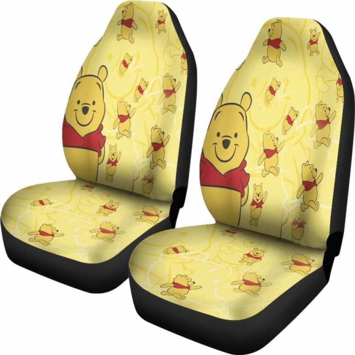 Winnie The Pooh Love Car Seat Covers V1 Universal Fit 051312