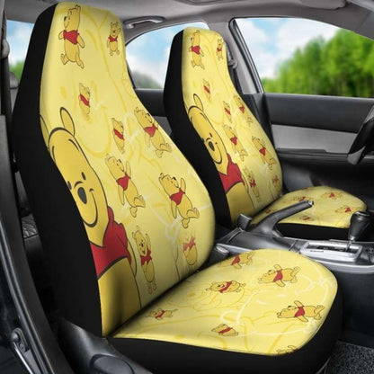 Winnie The Pooh Love Car Seat Covers V1 Universal Fit 051312