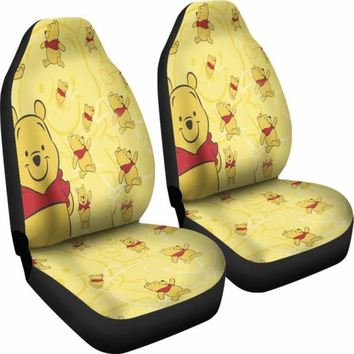 Winnie The Pooh Love Car Seat Covers V1 Universal Fit 051312