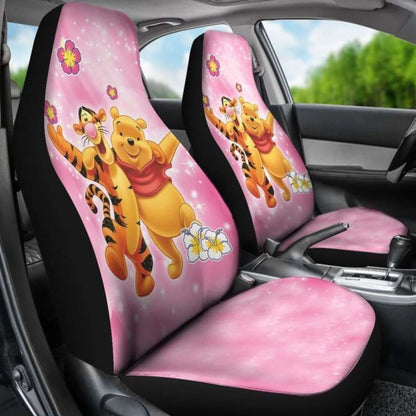 Winnie The Pooh Love Car Seat Covers Universal Fit 051312