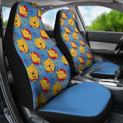 Winnie The Pooh Love Car Seat Covers Universal Fit 051312