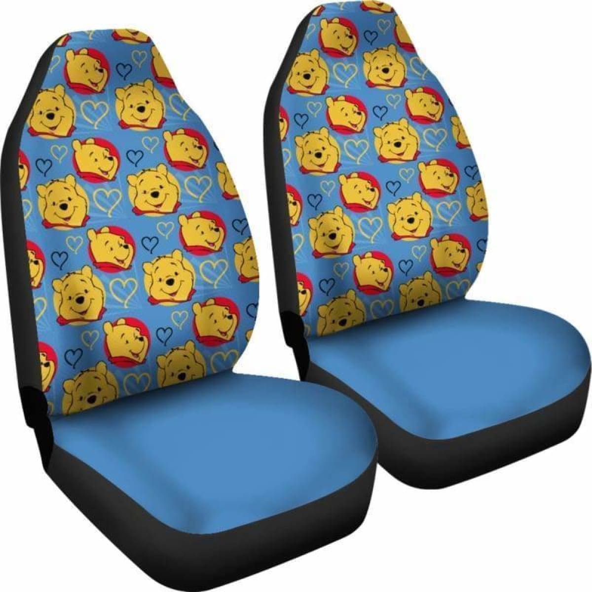 Winnie The Pooh Love Car Seat Covers Universal Fit 051312