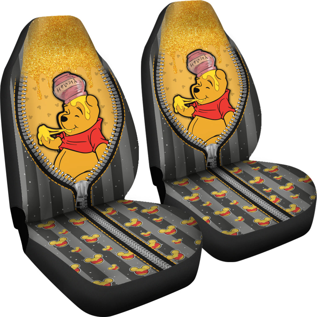 Winnie The Pooh Zip Car Seat Covers