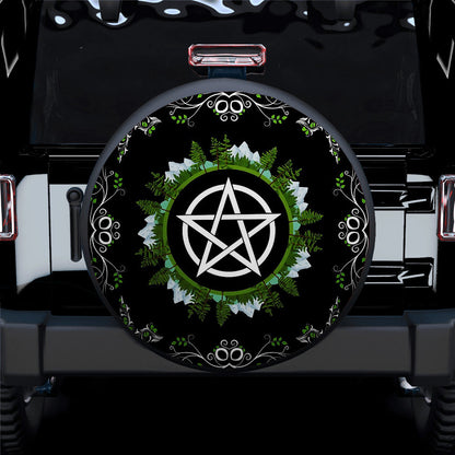 Witch Symbol Car Spare Tire Cover