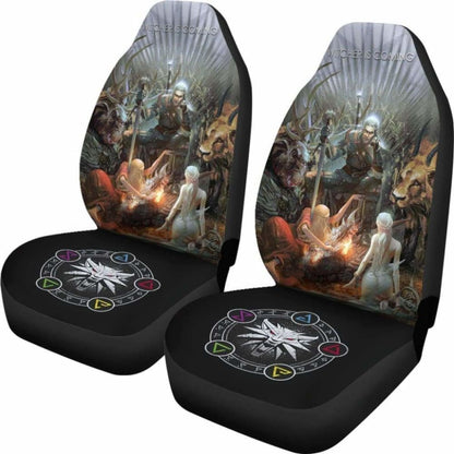 Witcher Is Comming Car Seat Covers Universal Fit 051012
