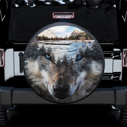 Wolf Art, Wild Animals Car Spare Tire Cover
