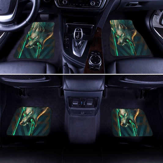 Wolf Car Floor Mats Custom Fantacy Wolf Car Accessories