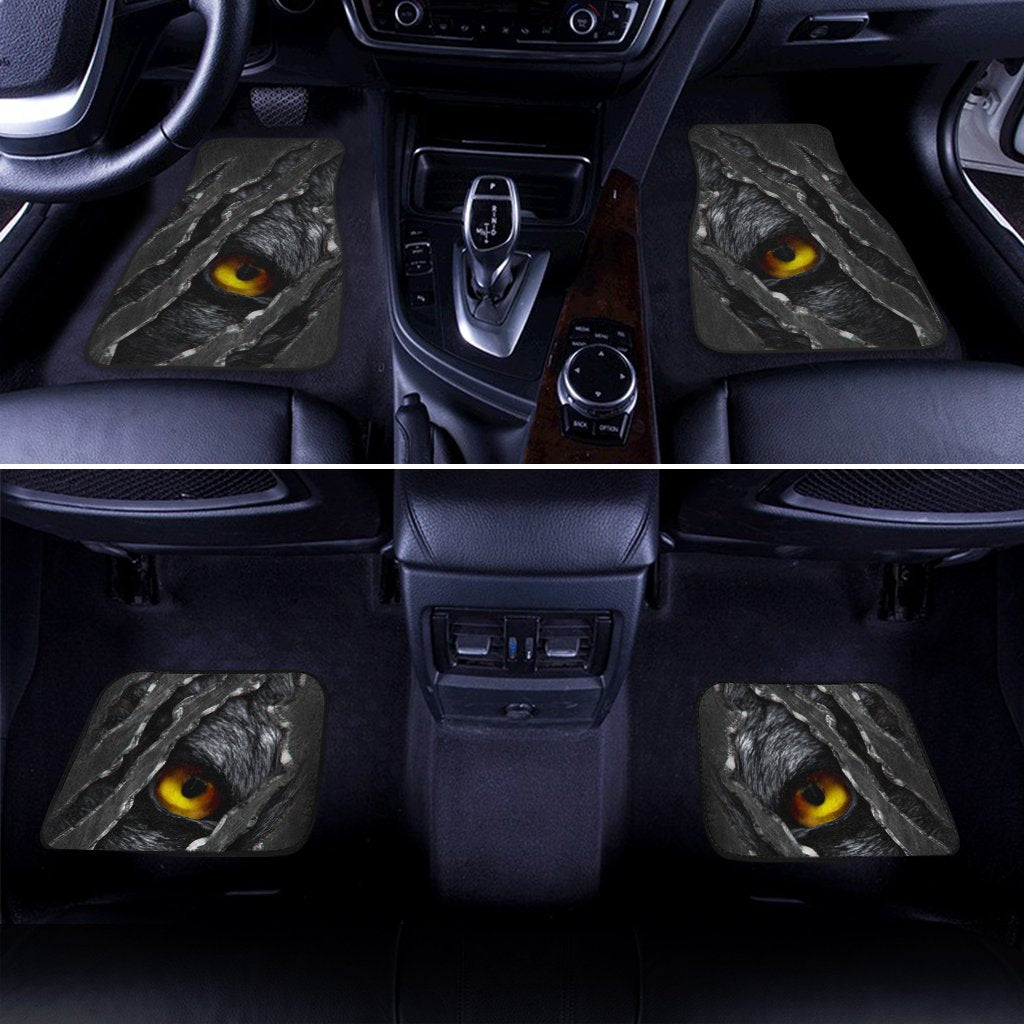 Wolf Eyes Car Floor Mats Custom Wild Animal Car Accessories