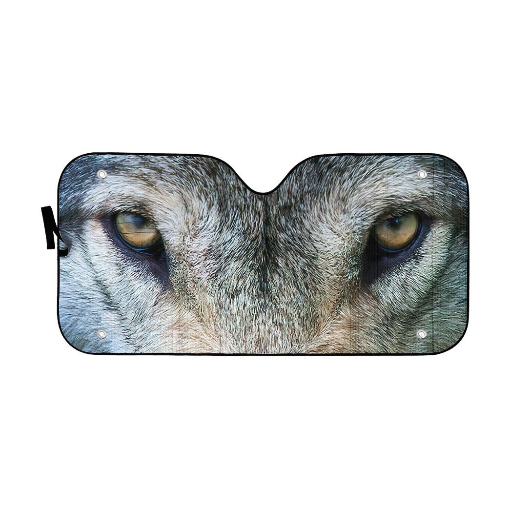 Gearhuman 3D Wolf Eyes Car Sunshade
