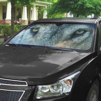 Gearhuman 3D Wolf Eyes Car Sunshade