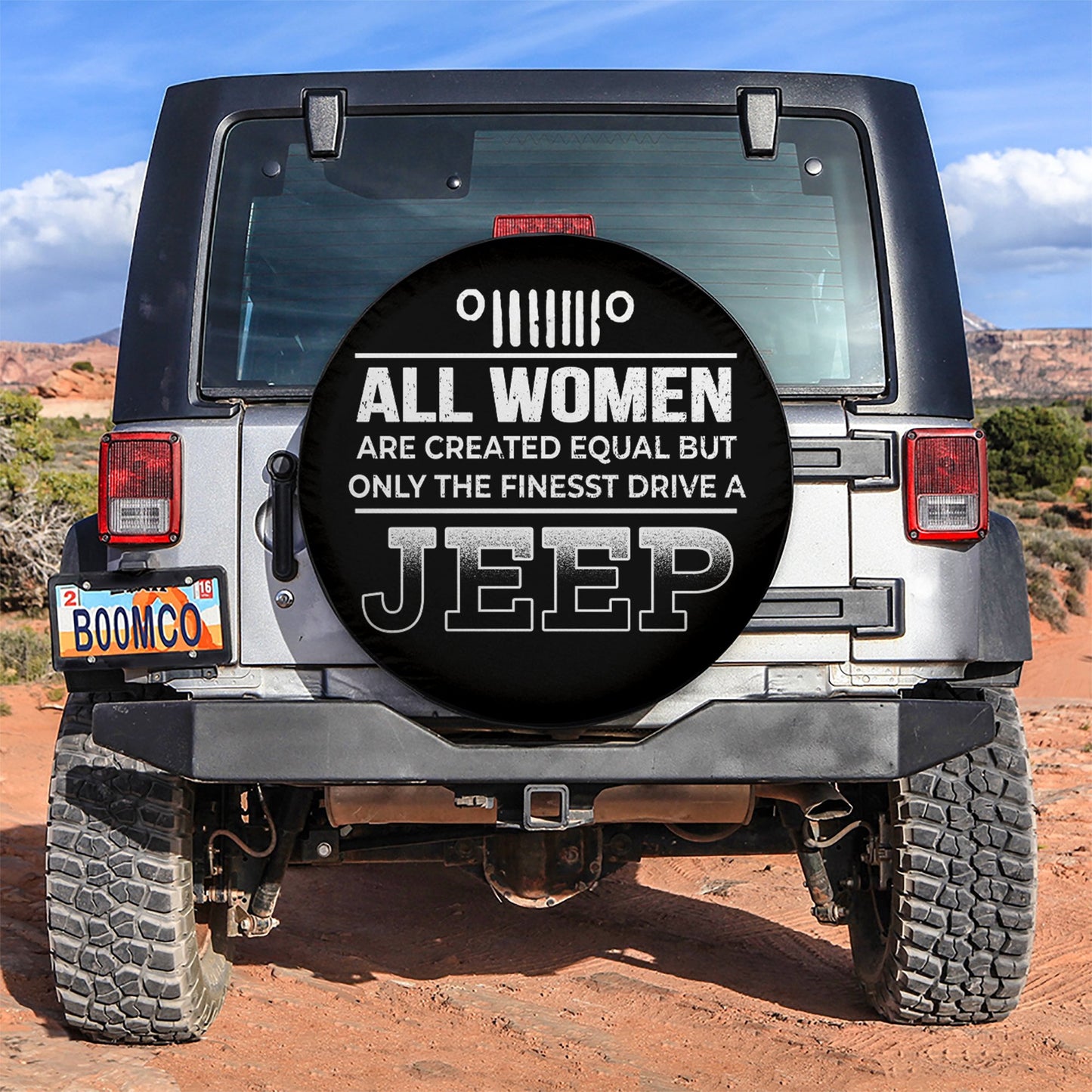Women Jeep Car Spare Tire Cover