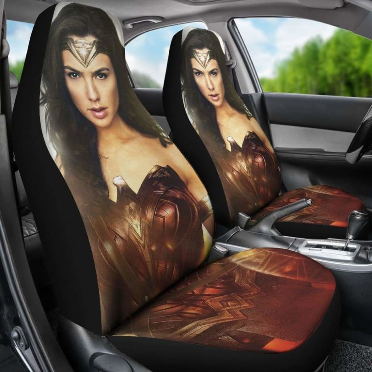 Wonder Woman Car Seat Covers 100421 Universal Fit