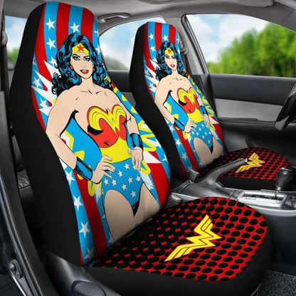 Wonder Woman Dc League Comics Car Seat Cover Universal Fit 051012