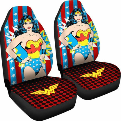 Wonder Woman Dc League Comics Car Seat Cover Universal Fit 051012