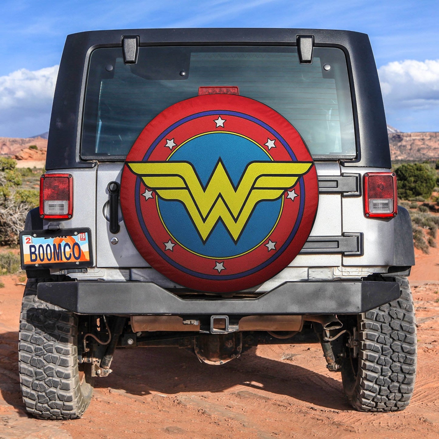 Wonder Woman Fashion Spare Tire Cover