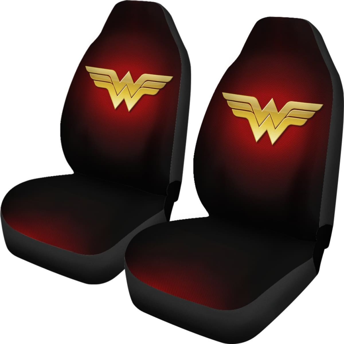 Wonder Woman Logo Car Seat Covers Movie Fan Gift H040120 Universal Fit 225311