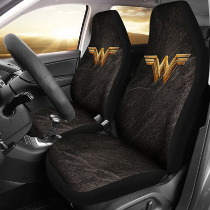 Wonder Woman Logo Dc Comics Car Seat Covers Mn04 Universal Fit 225721