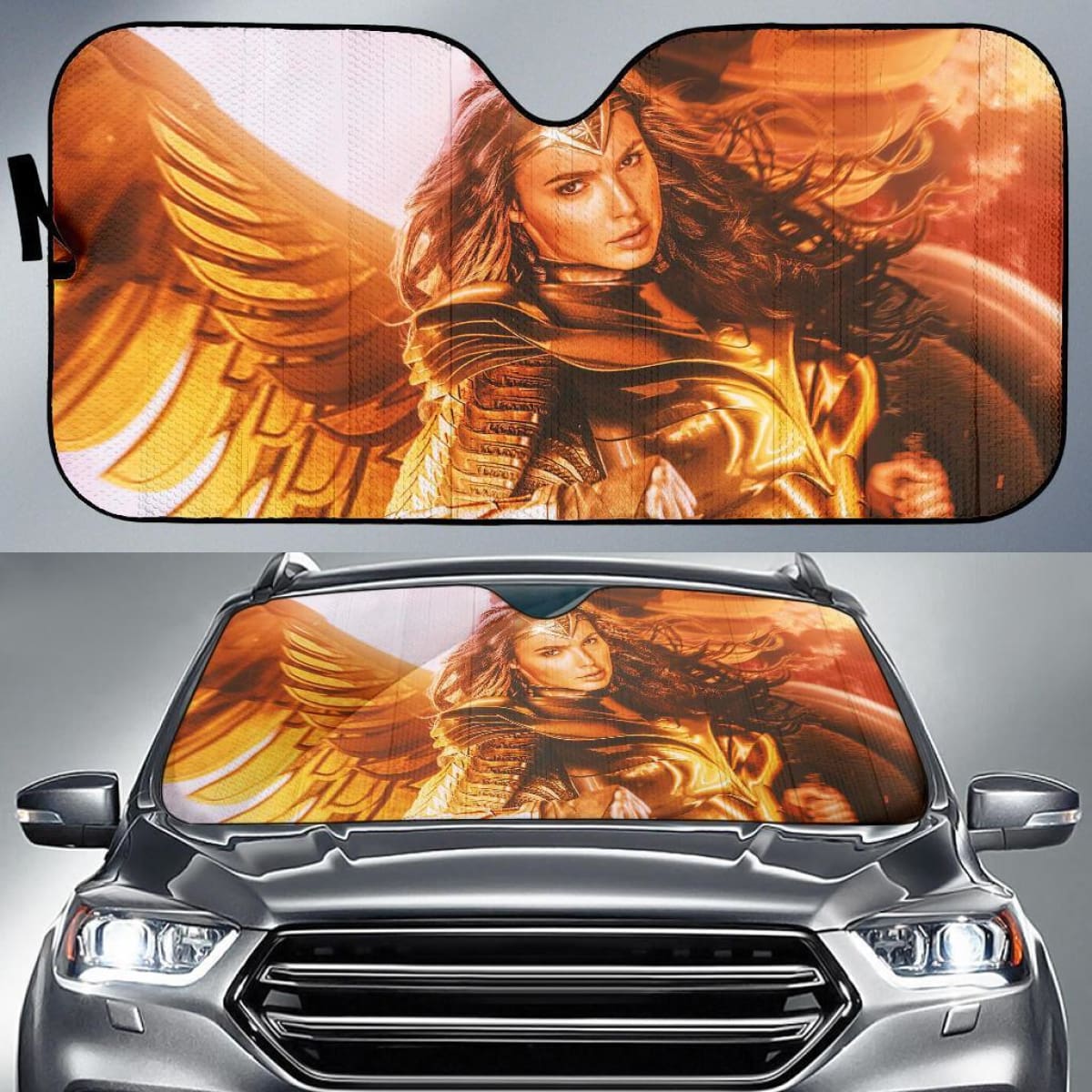 Wonder Woman New Movie Sunshade Universal Fit 225311