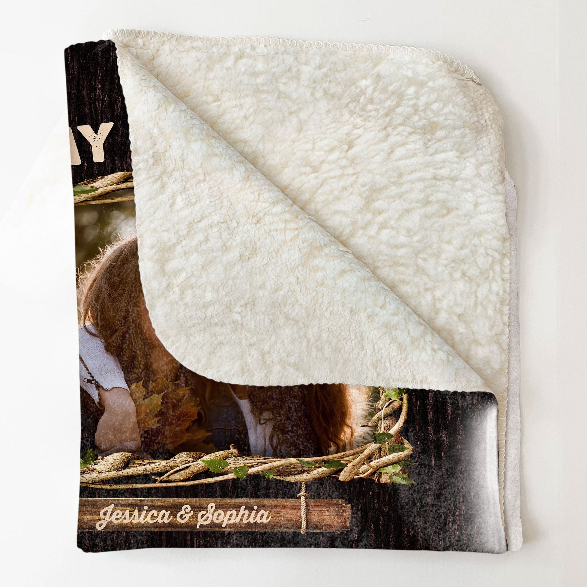 Wrap Yourself Up With This - Personalized Photo Blanket