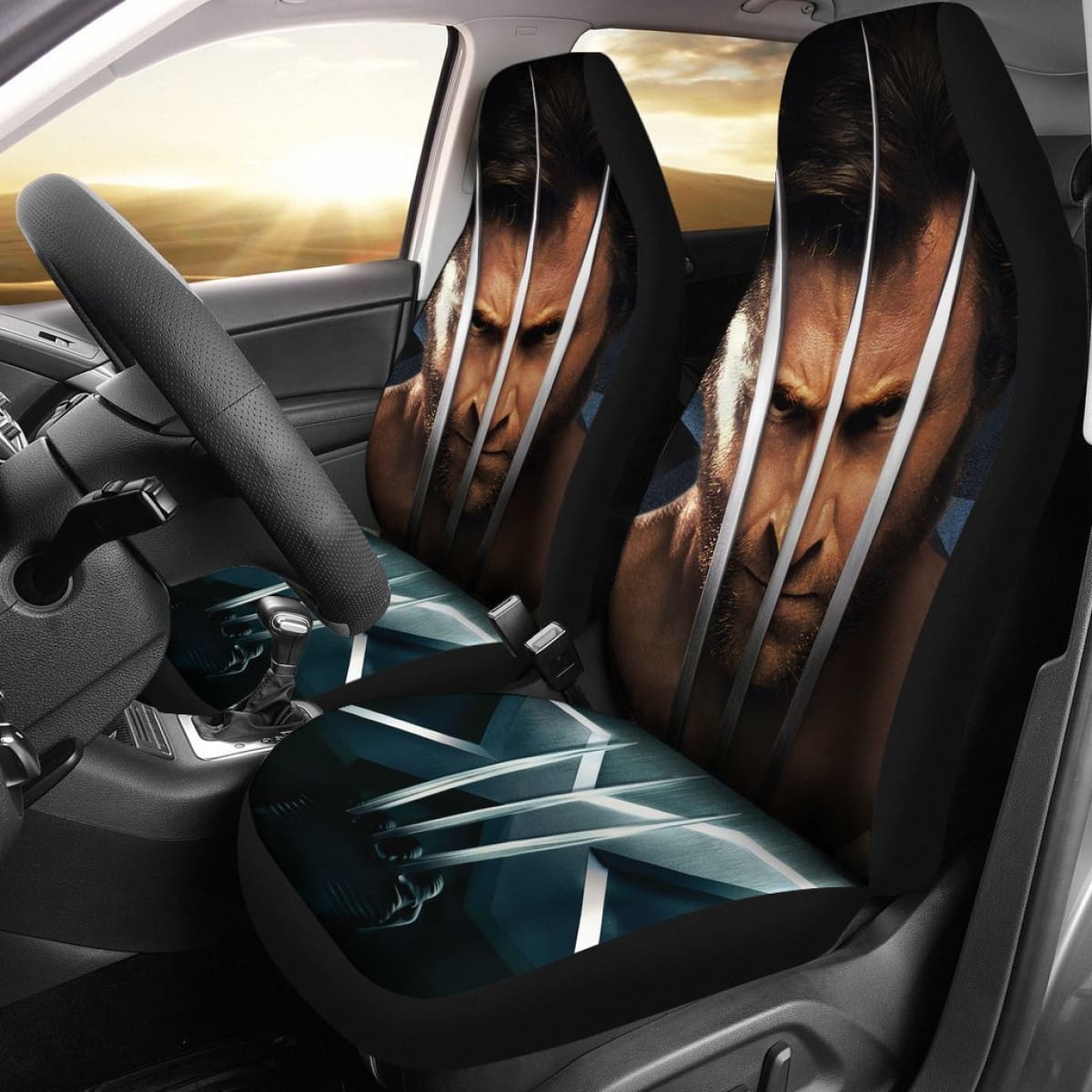 X-Men Wolverine Legend Car Seat Covers Universal Fit 225721