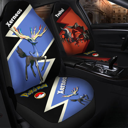 Xerneas Yveltal Pokemon Car Seat Covers