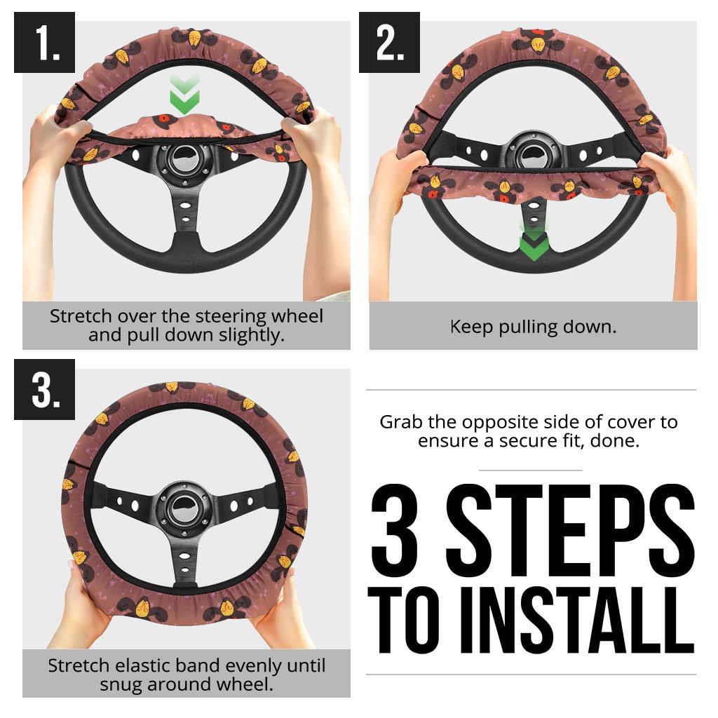 Yanmask Car Steering Wheel Cover