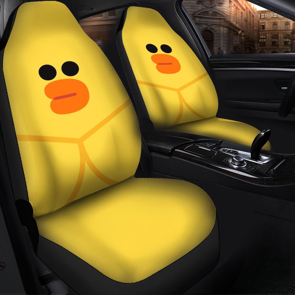Yellow Chicken Car Seat Covers