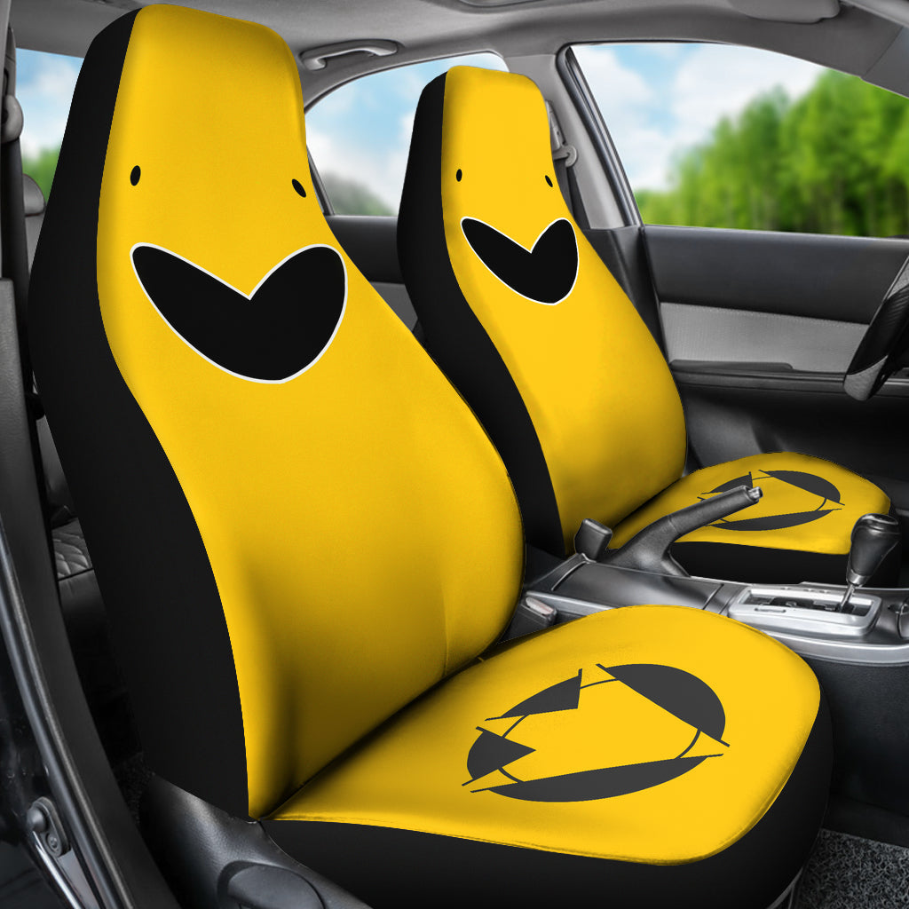Yellow Dino Thunder Power Rangers Car Seat Covers