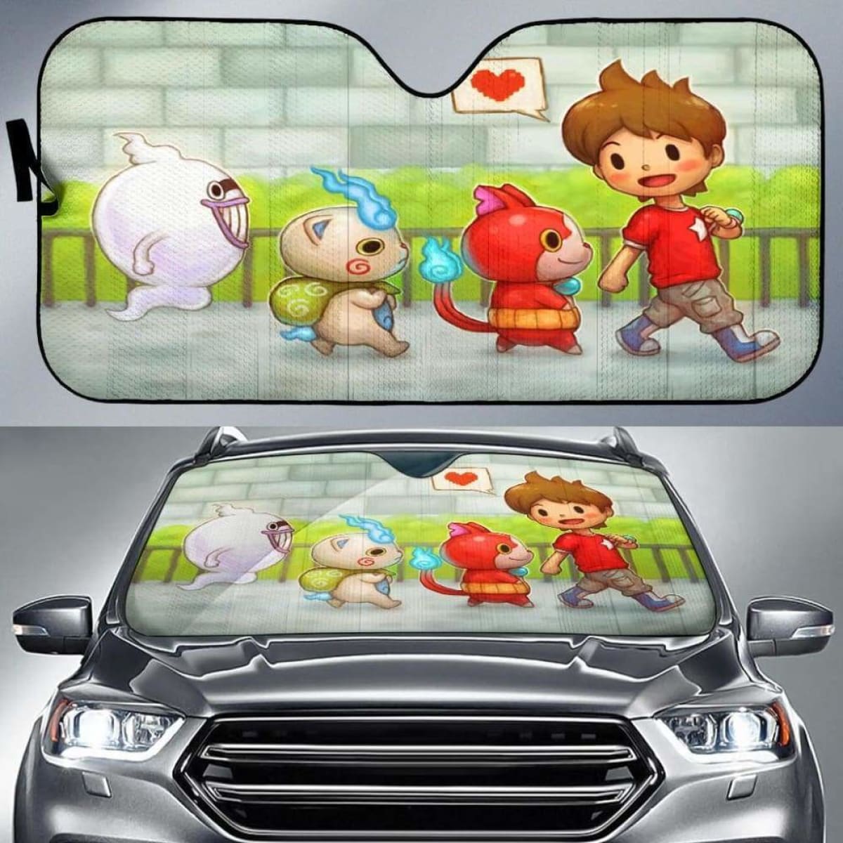 Yokai Wall Car Sun Shades 918b Universal Fit