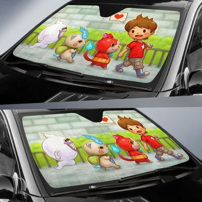Yokai Wall Car Sun Shades 918b Universal Fit
