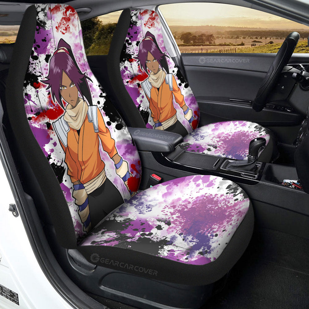 Yoruichi Shihouin Car Seat Covers Custom Car Accessories