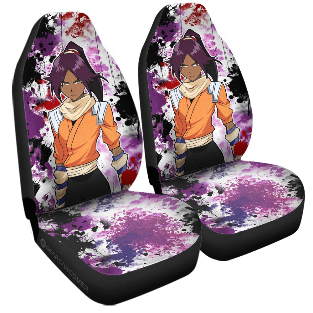 Yoruichi Shihouin Car Seat Covers Custom Car Accessories