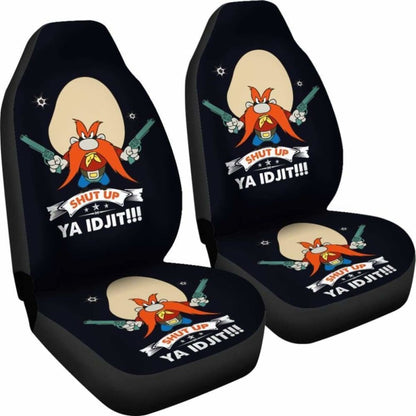 Yosemite Sam Car Seat Cover Looney Shut Up Universal Fit 051012