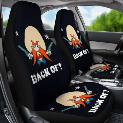 Yosemite Sam Car Seat Cover Looney Tunes Back Off Gift Fan Universal Fit 051012