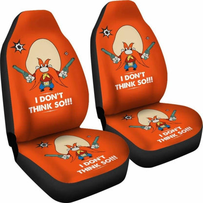 Yosemite Sam Car Seat Covers  Looney I Don'T Think So Fan Gift Universal Fit 051012